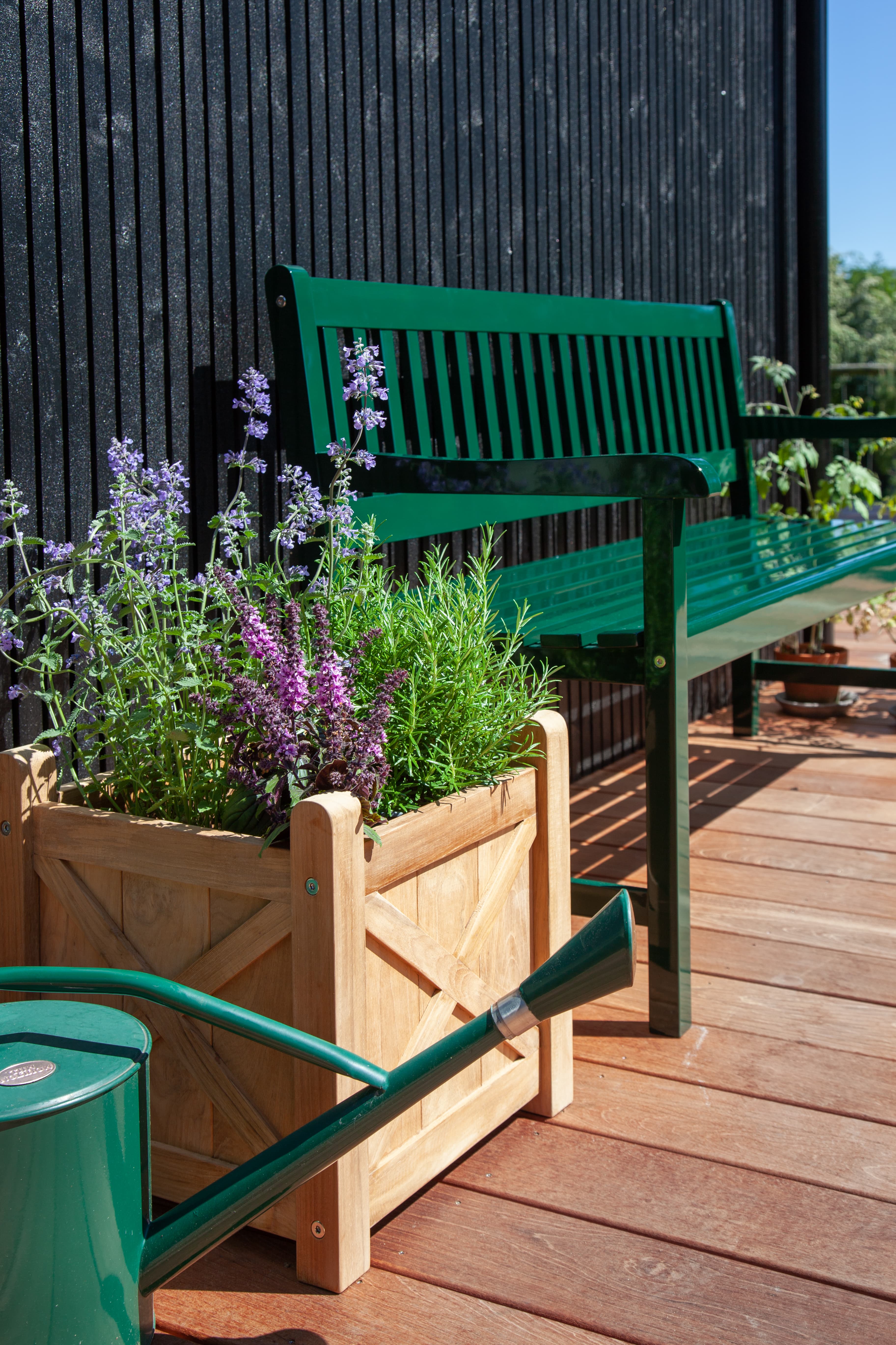 Brighton Bench Green 150cm