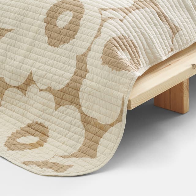 Unikko Bedspread Linen 260x260 cm