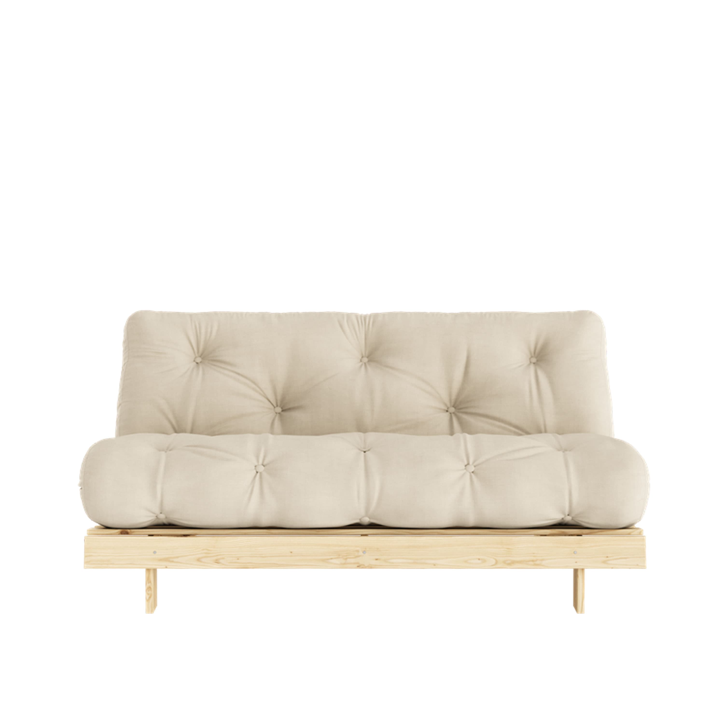 Roots Schlafsofa Natur/Beige 160cm