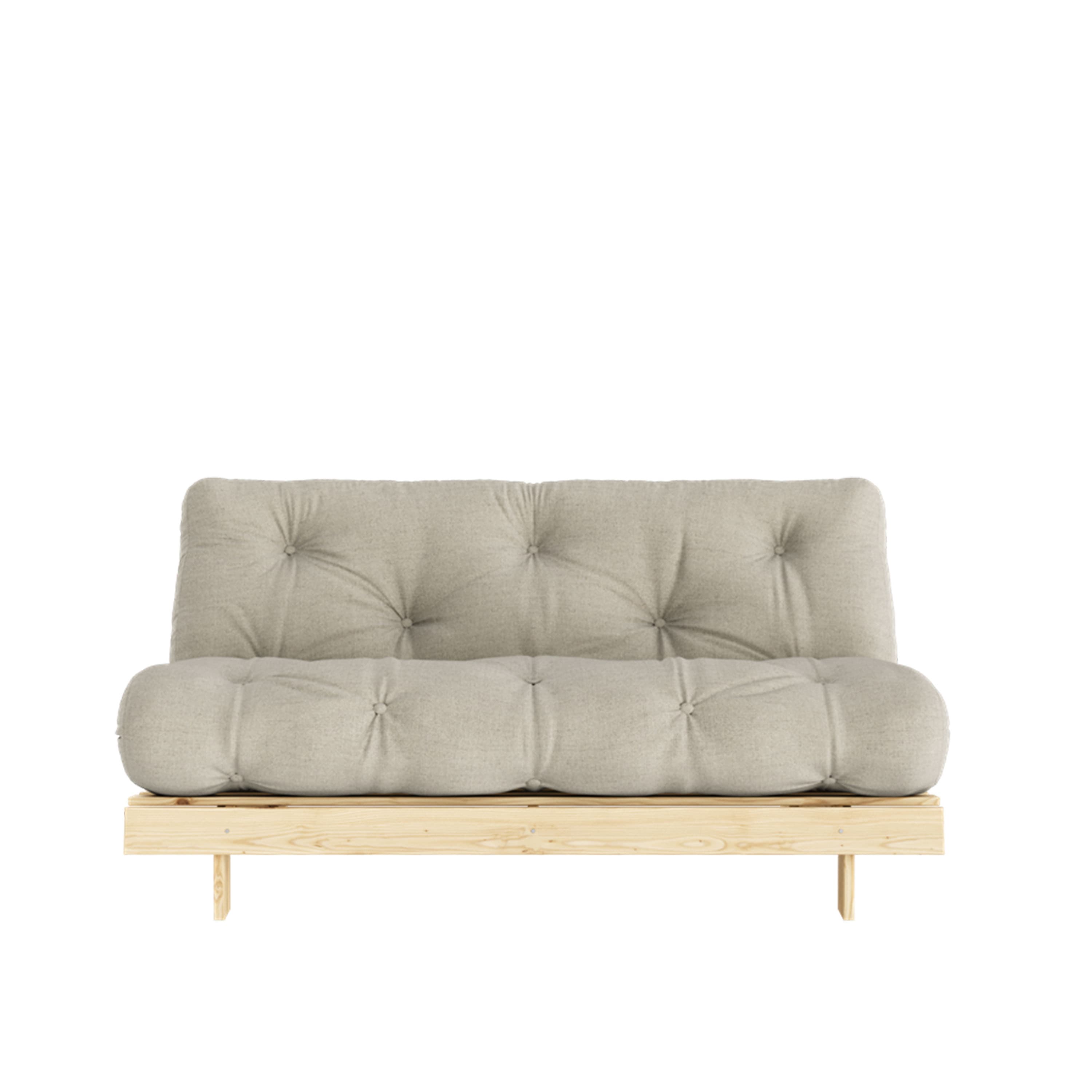 Roots Schlafsofa Natur/Linen 160cm