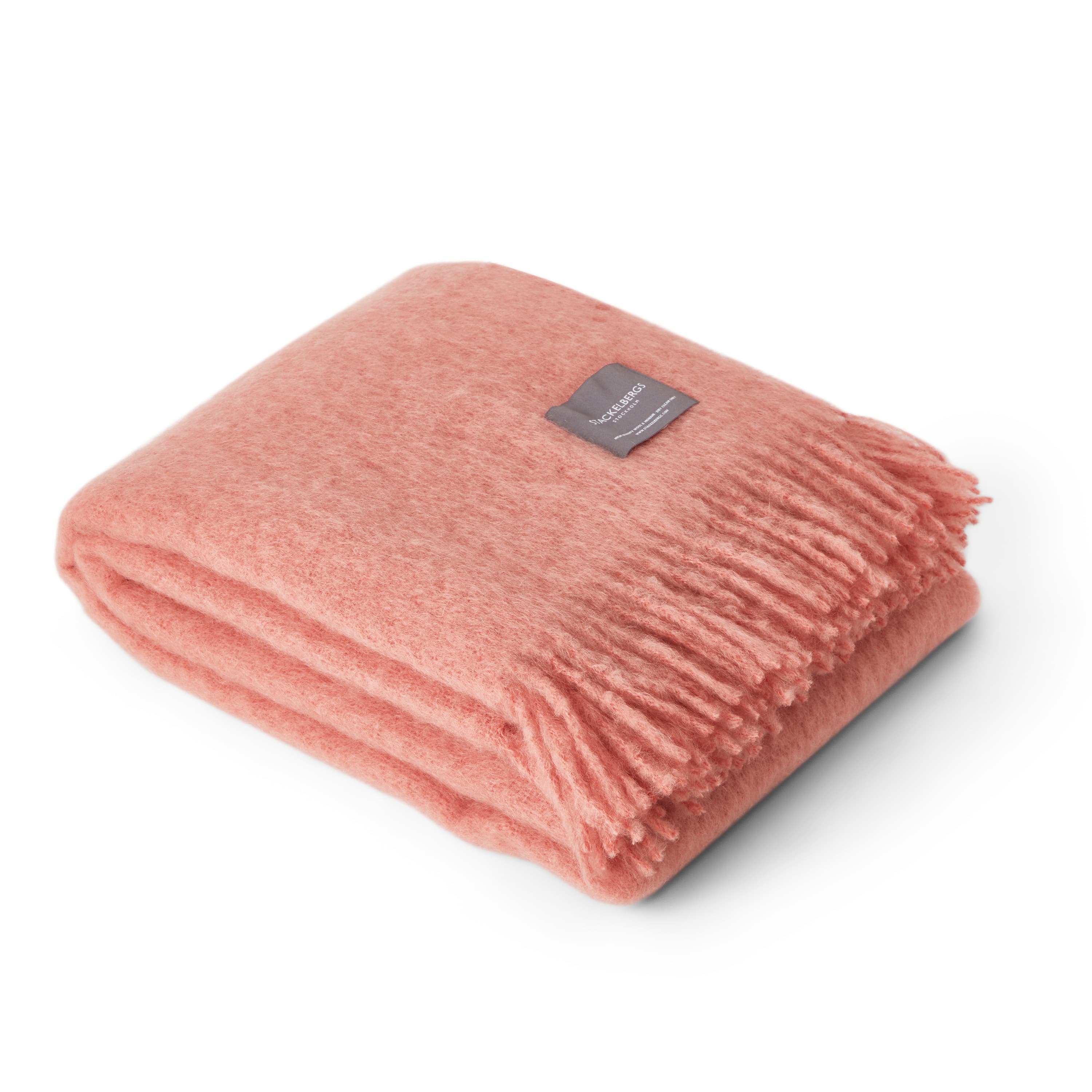 Mohair Plaid Antique Rose