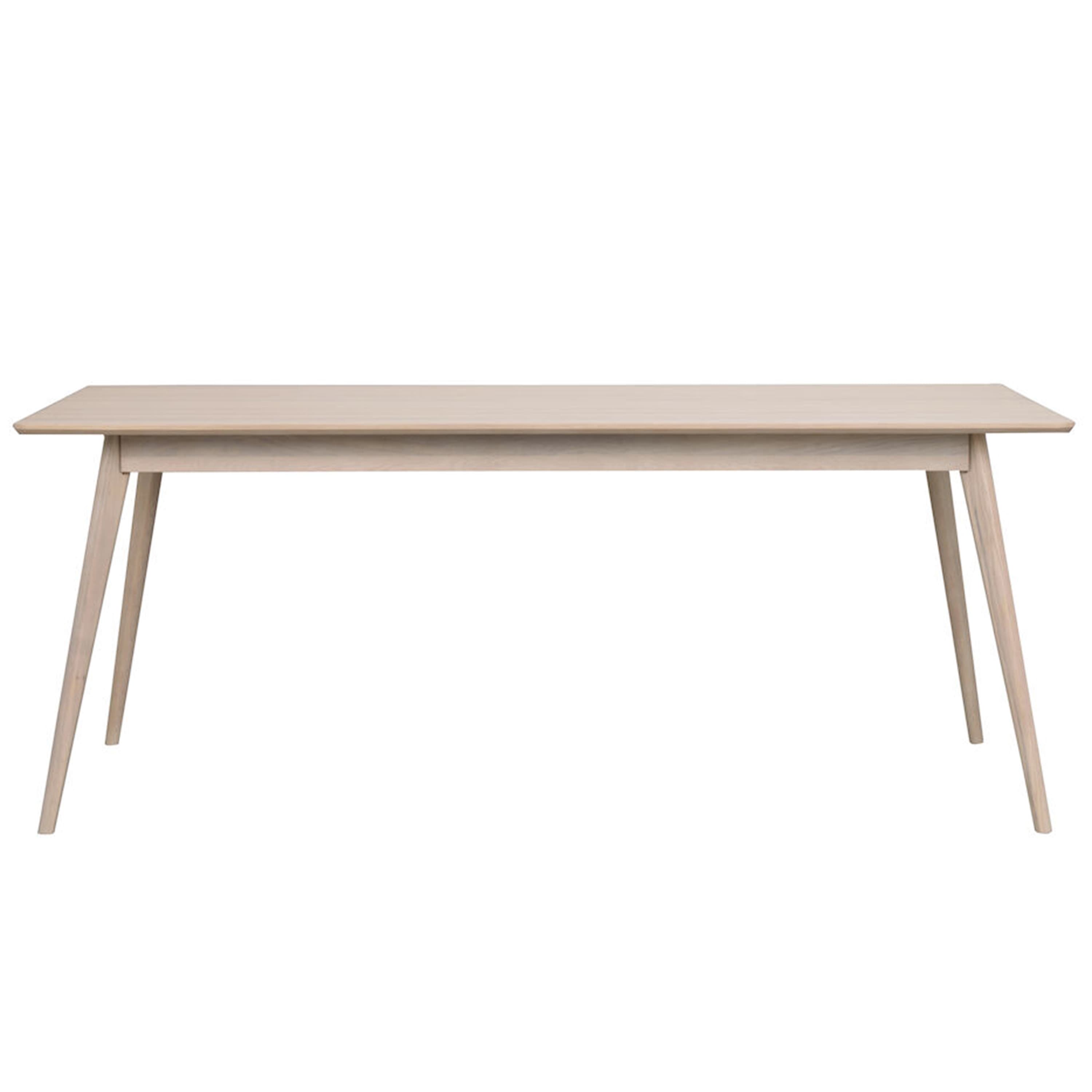 Yumi Dining Table White Pigmented 190cm
