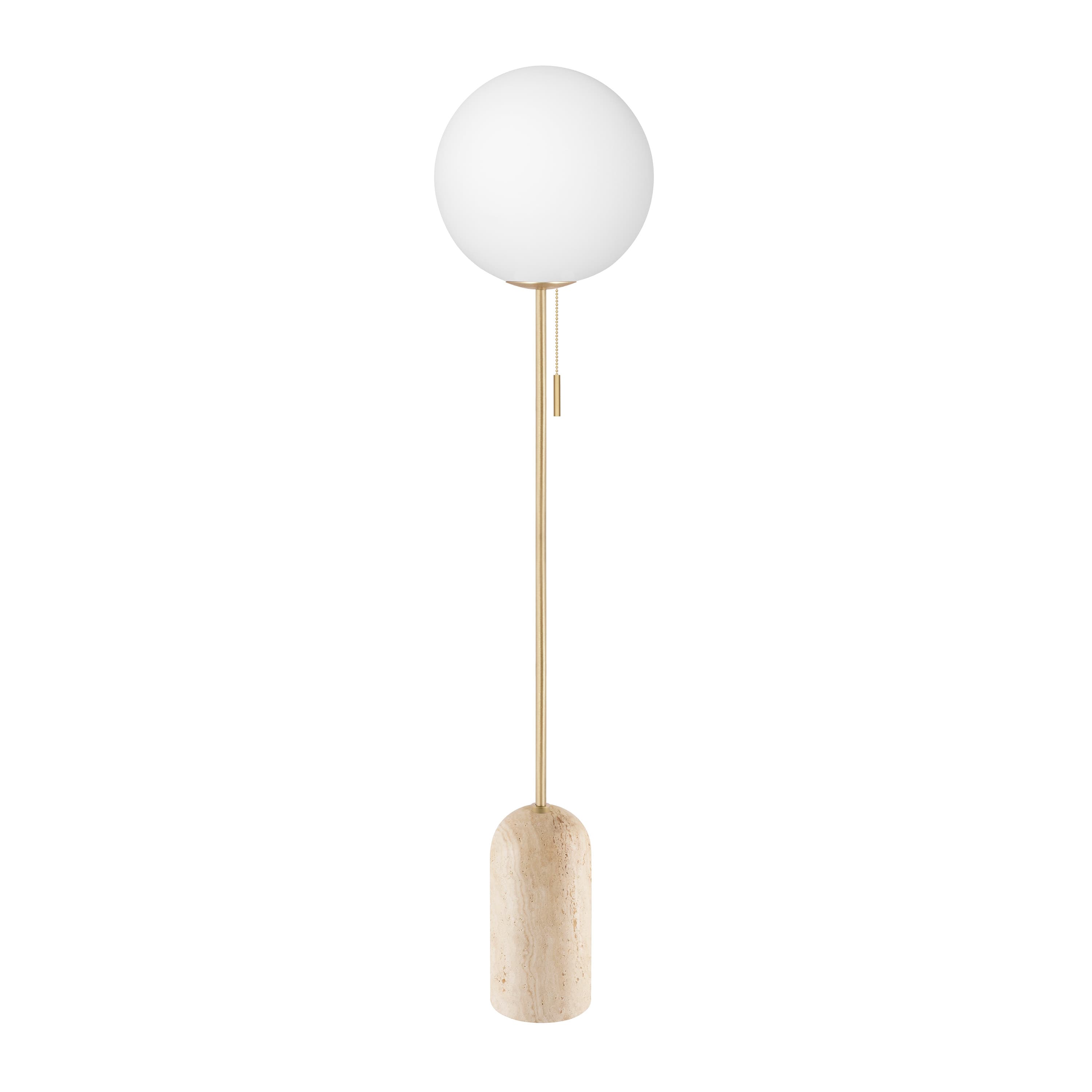Torrano Floor Lamp Beige/White