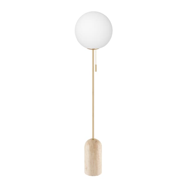 Torrano Floor Lamp Beige/White