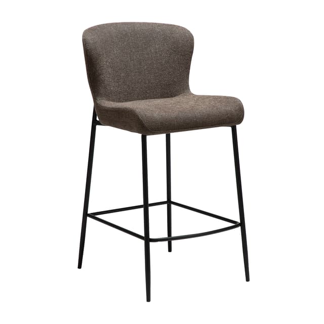 Glam Barstool Major Brown Bouclé