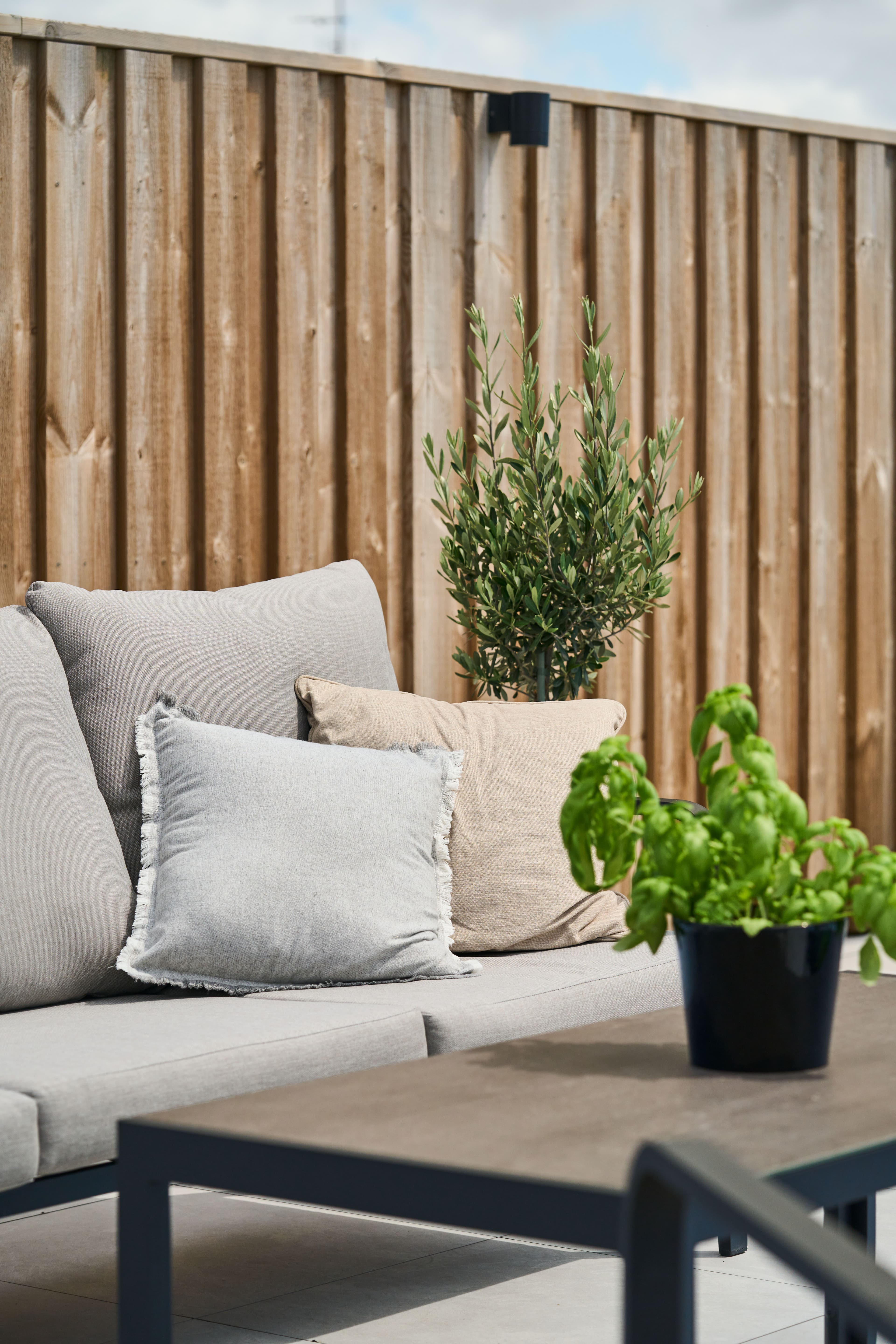 Hånger Sofa Set Black/Greige