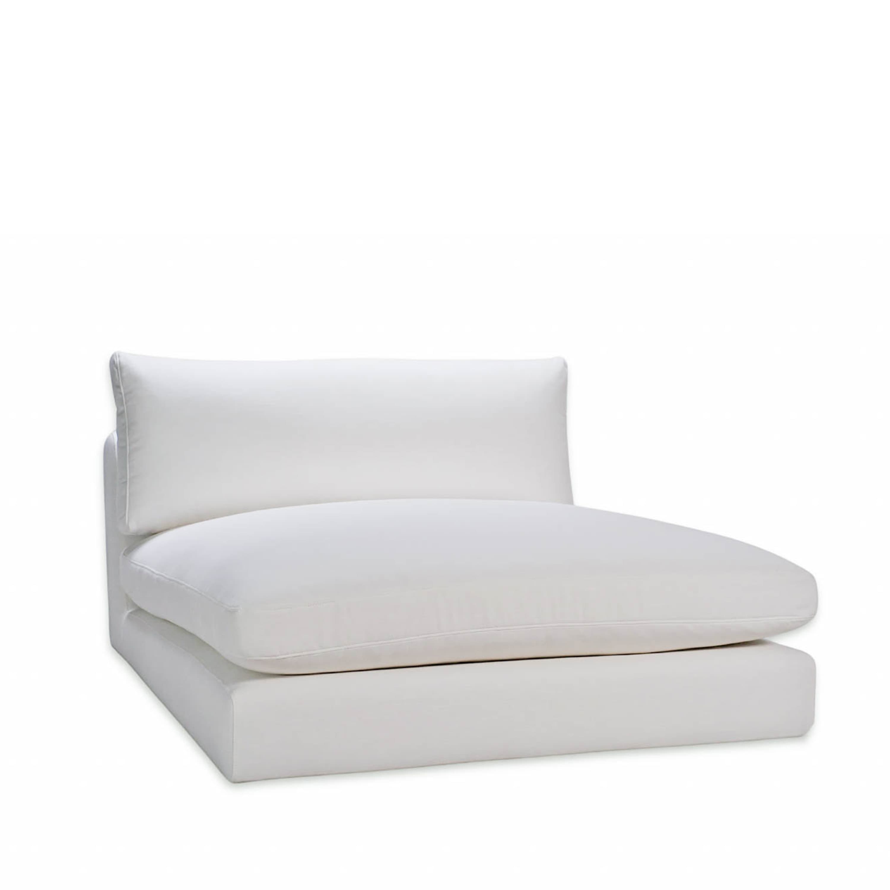 Capri 1,5-Sitzer Divanmodul Weiß 120x155