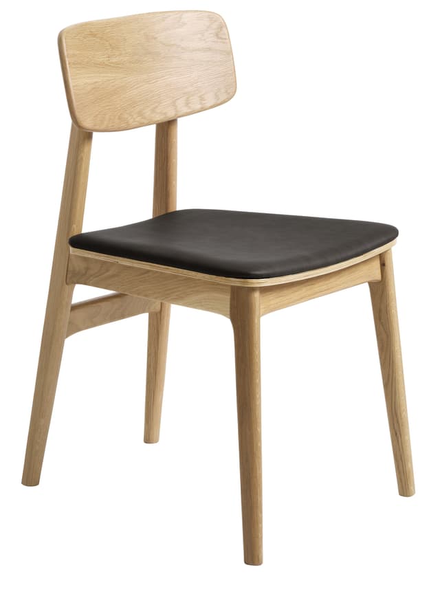 Abel Esszimmerstuhl PU Black