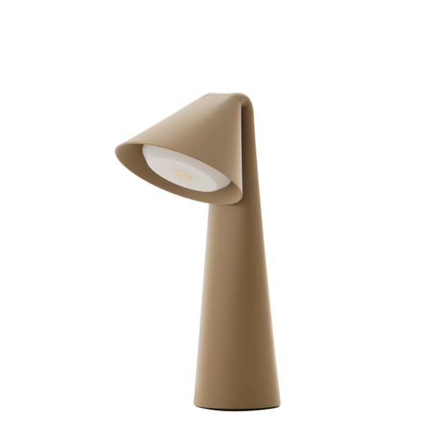 Ami Por Portable Table Lamp Olive Stone 31cm