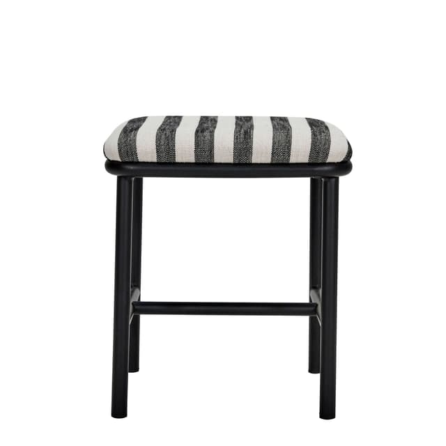 Toda Hocker Schwarz 45 cm