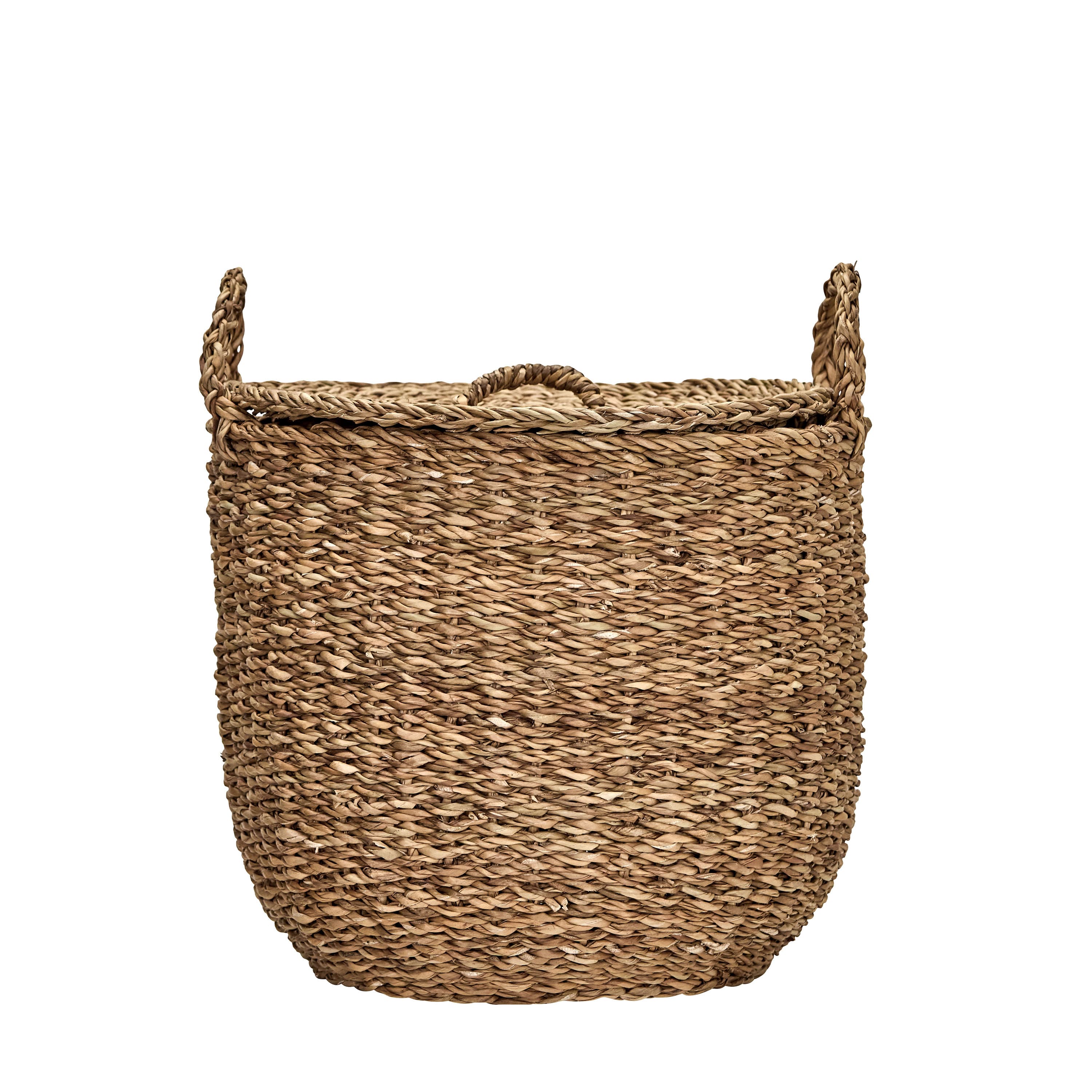 Round Aufbewahrungskorb Natur 3er-Pack
