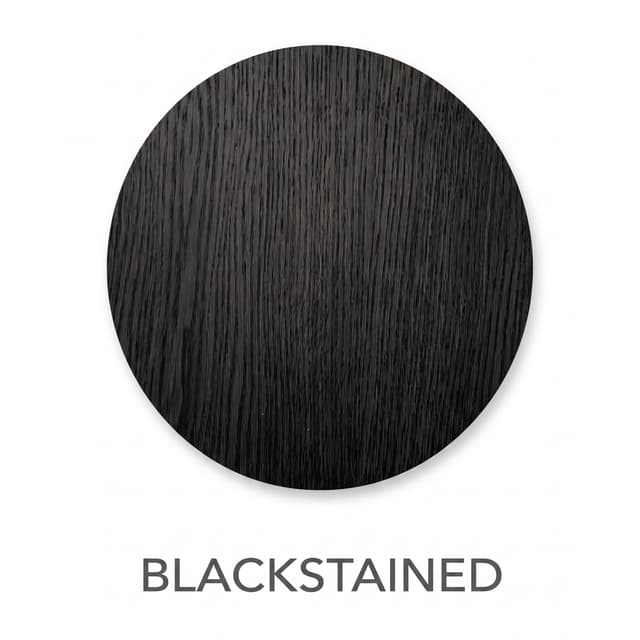 Bauer Dining Table Black Stained Oak 250+50