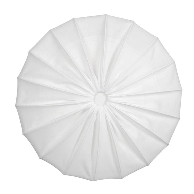 Anna Ceiling Lamp Linen White 80