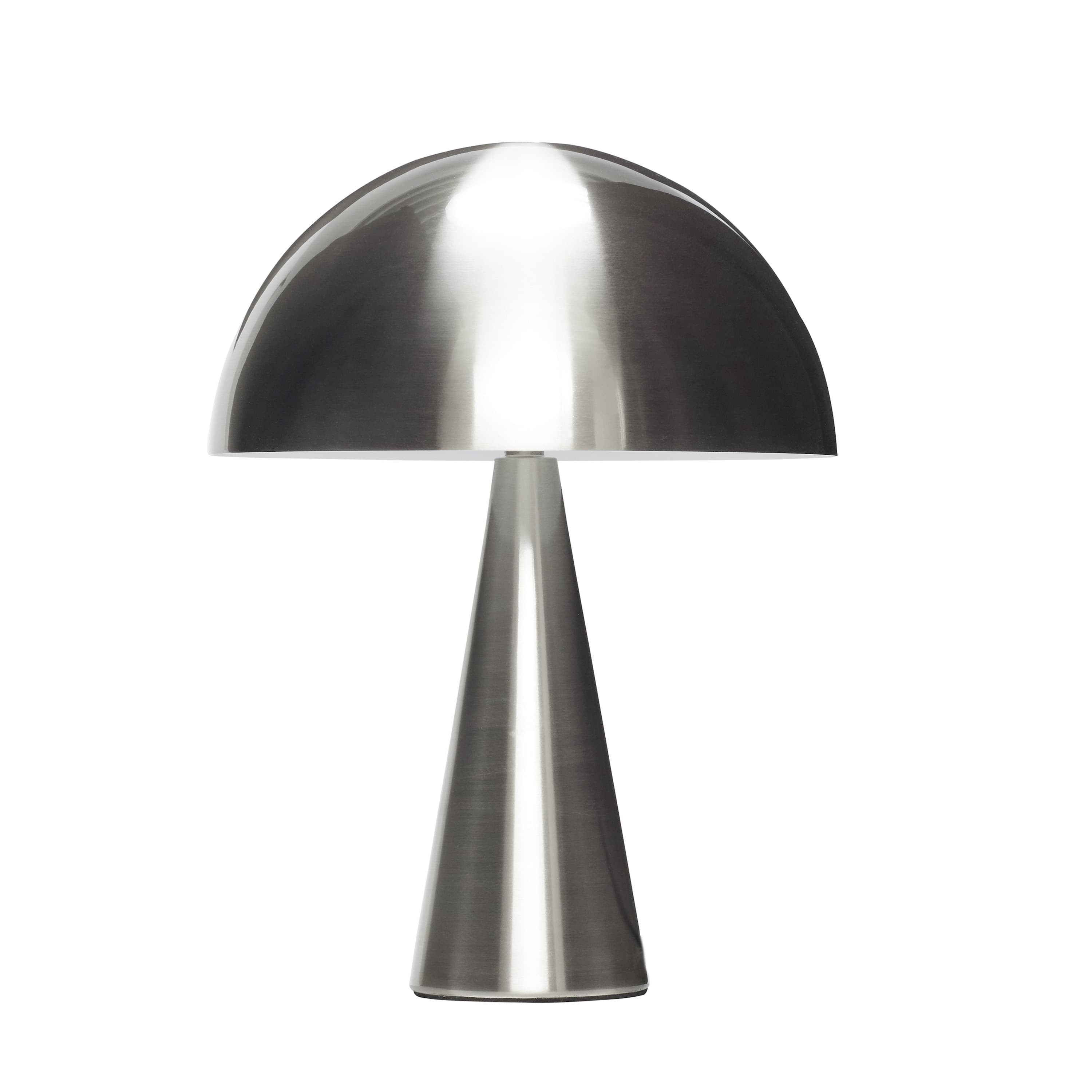 Mush Tischlampe Nickel 33cm