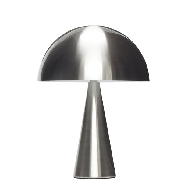 Mush Table Lamp Nickel 33cm
