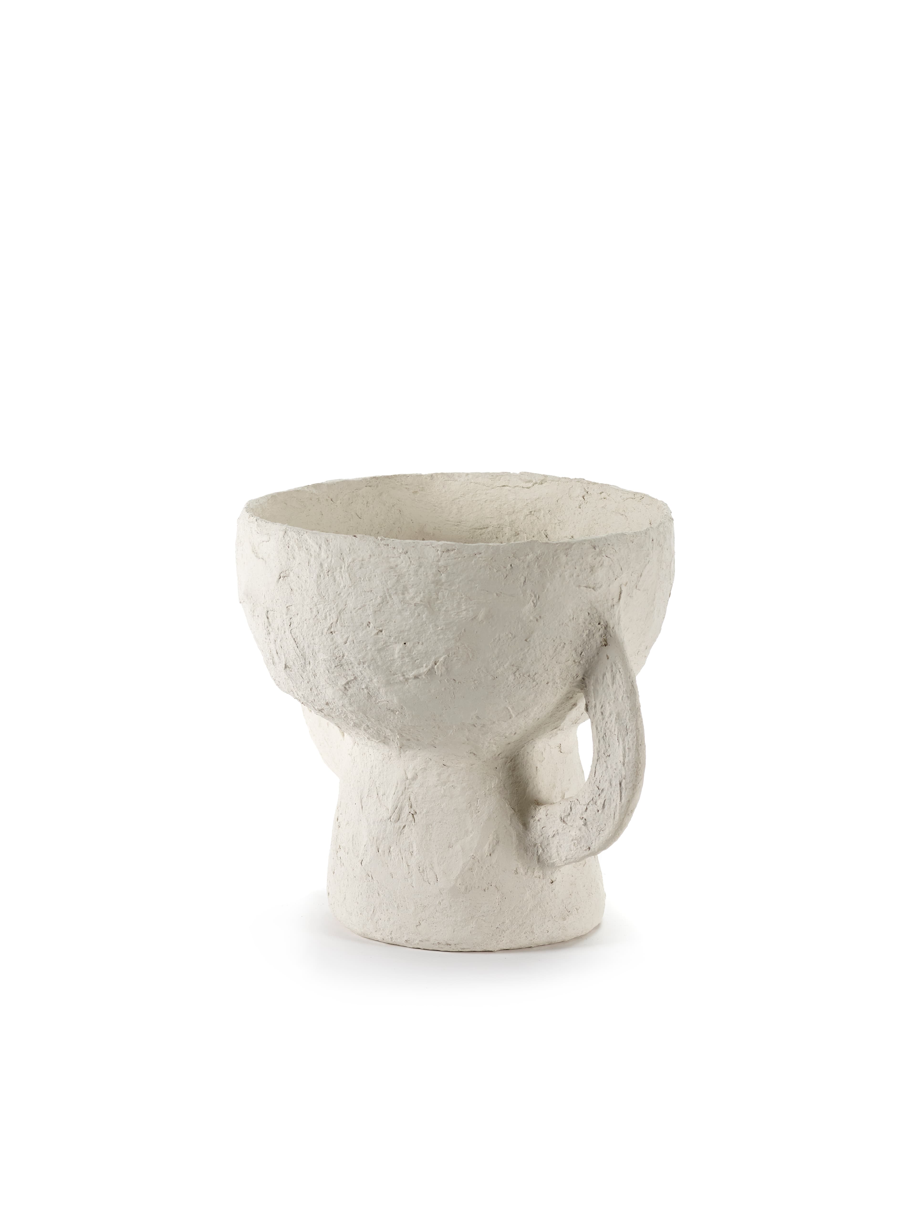 Earth Vase Weiß S