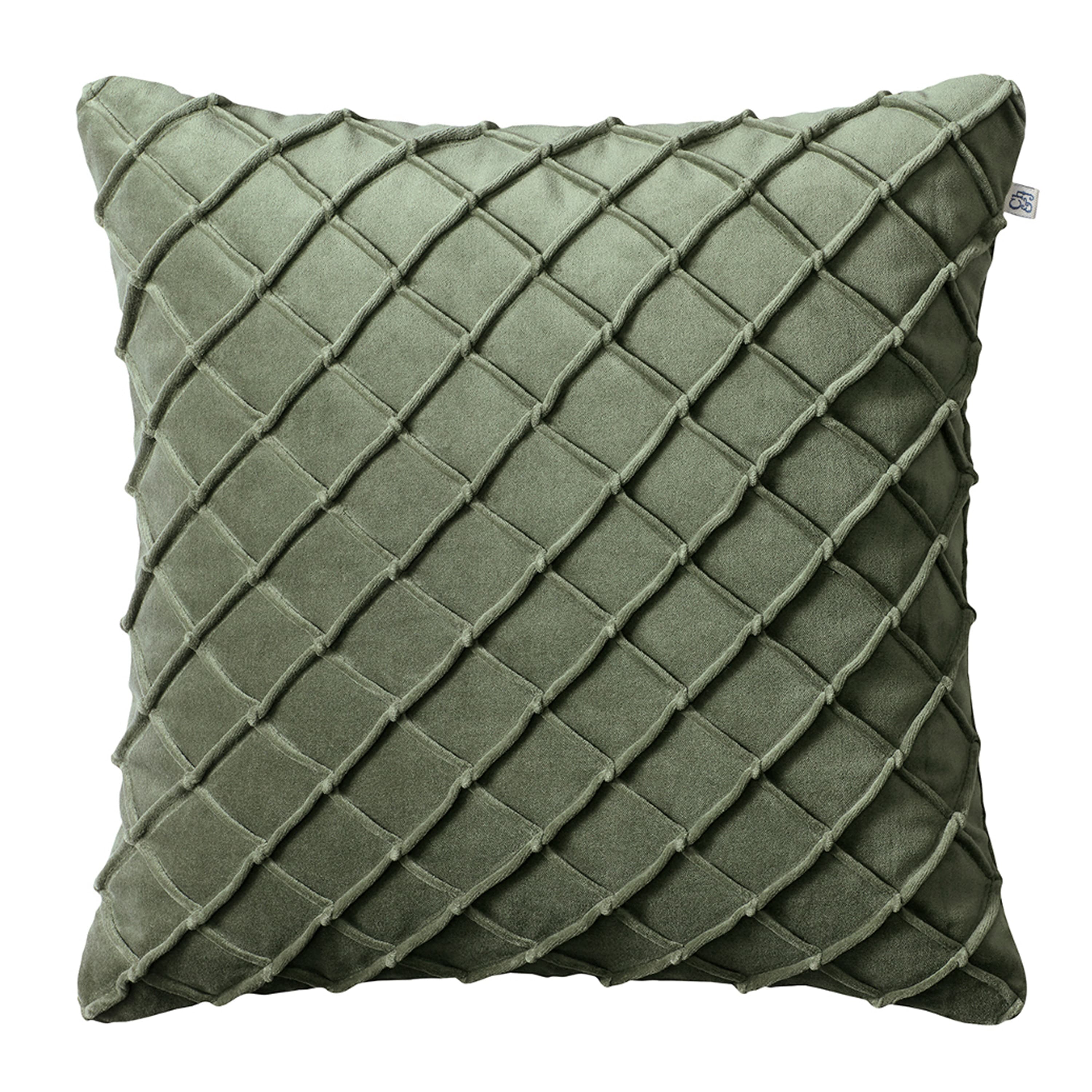Deva Kissenbezug Samt Forest Green 50x50
