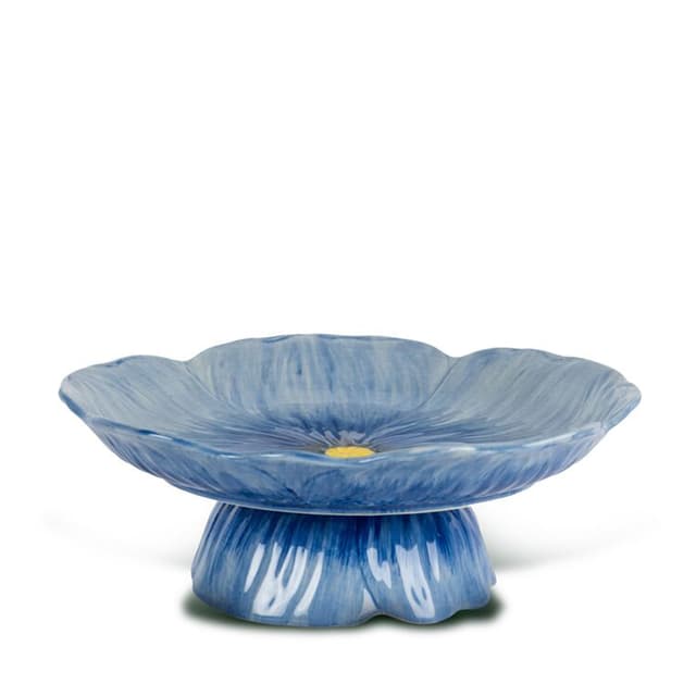 Poppy Cake Stand Blue Ø26