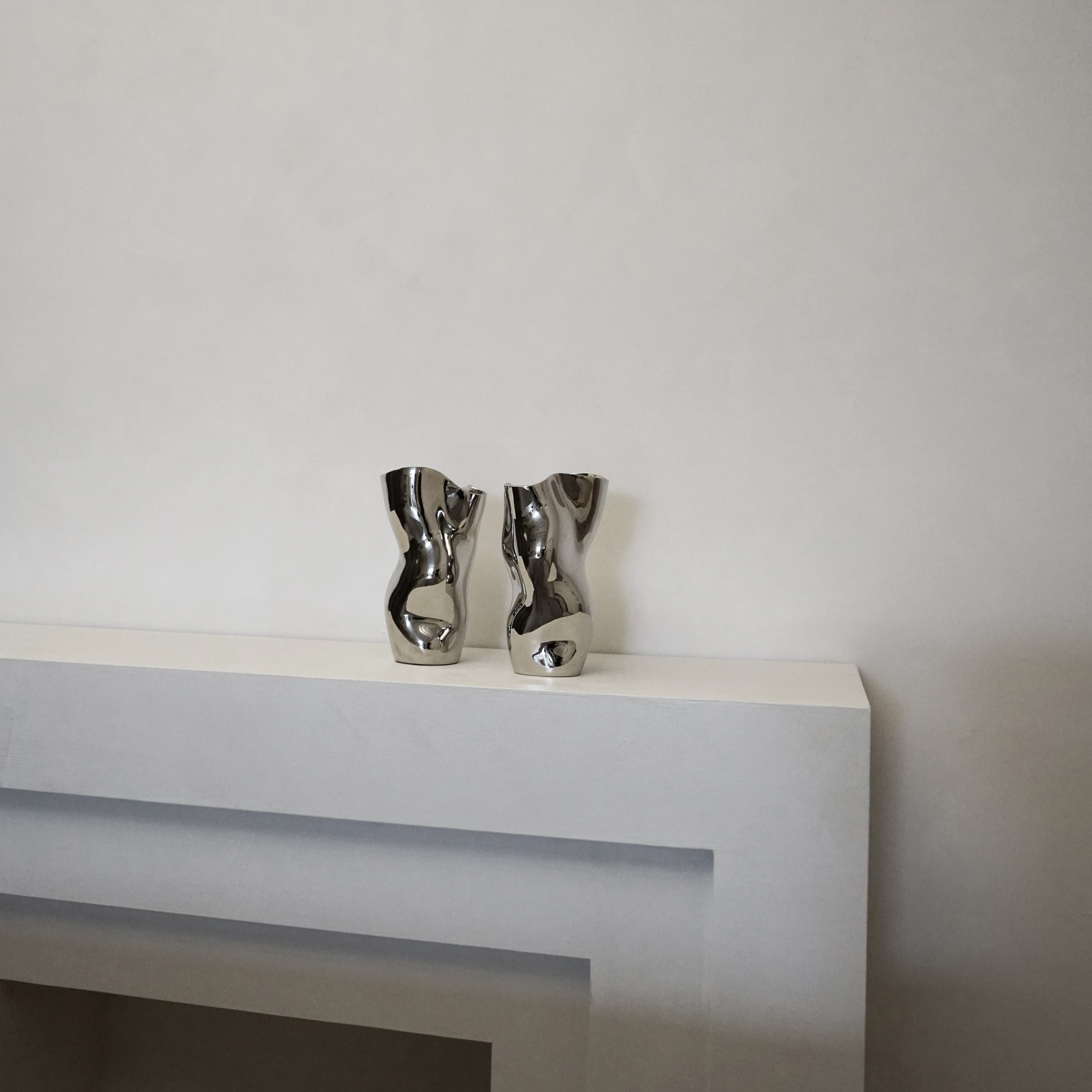 Ostrea 25 Vase Titanium 25cm