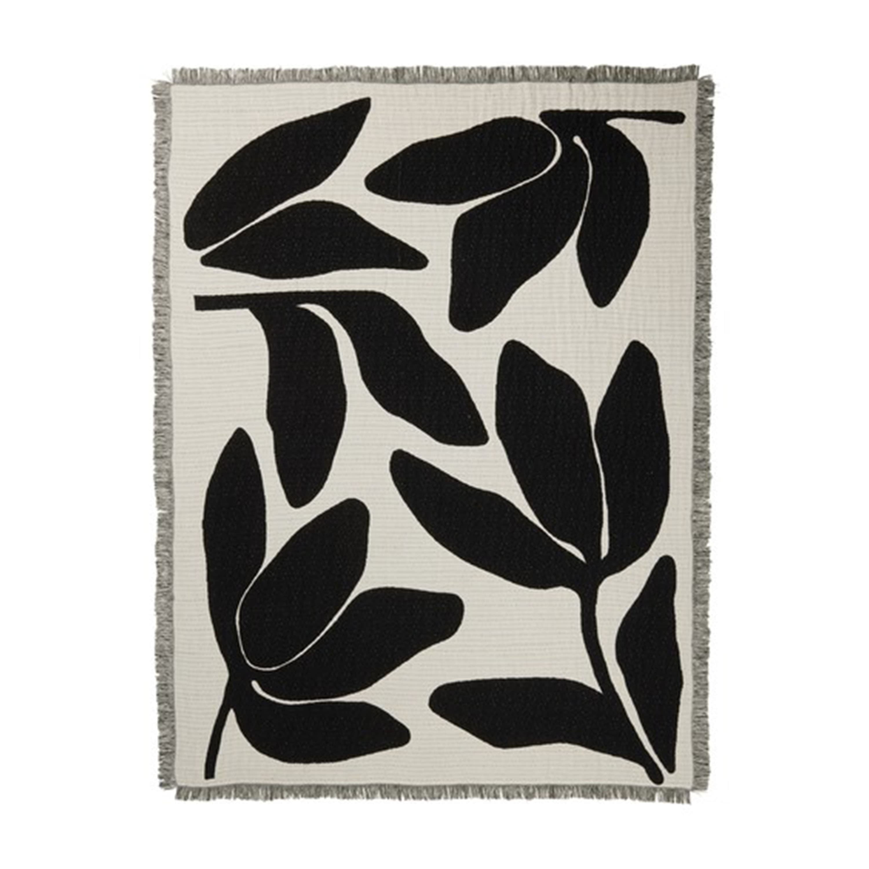 Herbert Throw Black 130x180