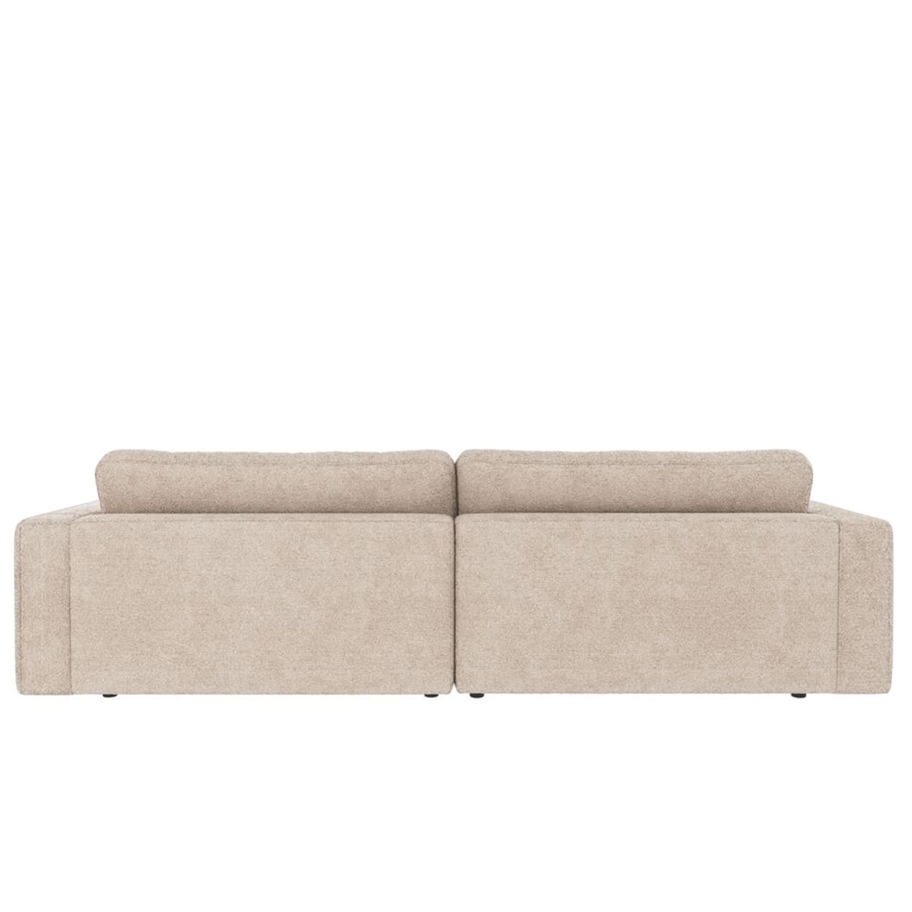 Duncan 3-sits Soffa Schäslong Höger Ljusgrå