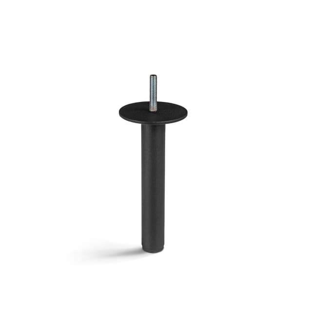 Åre 4er-Pack schwarze Sofa Beine, 12 cm