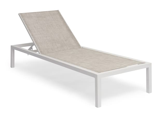 Hånger Sonnenliege Weiß