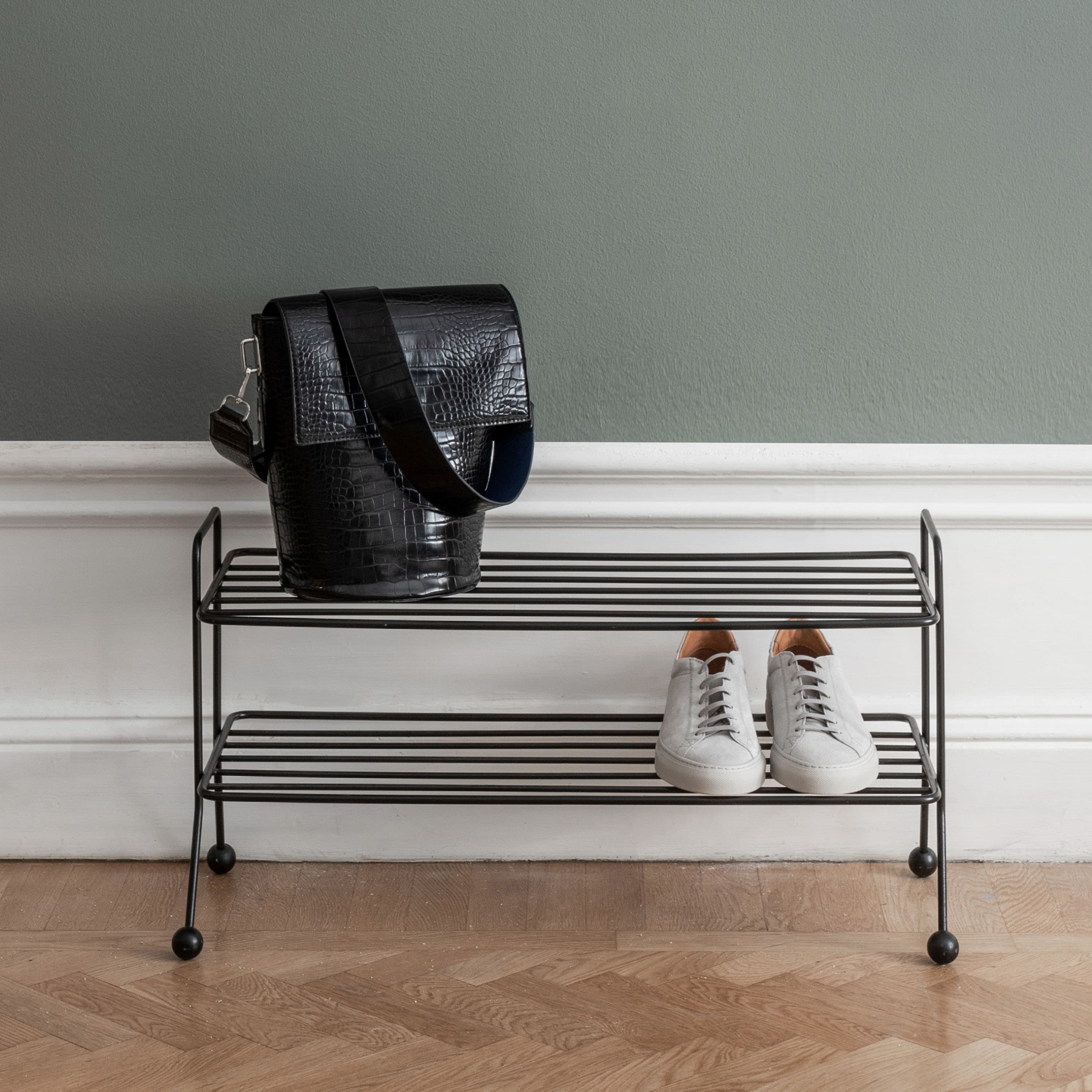 Bill Shoe Rack Black