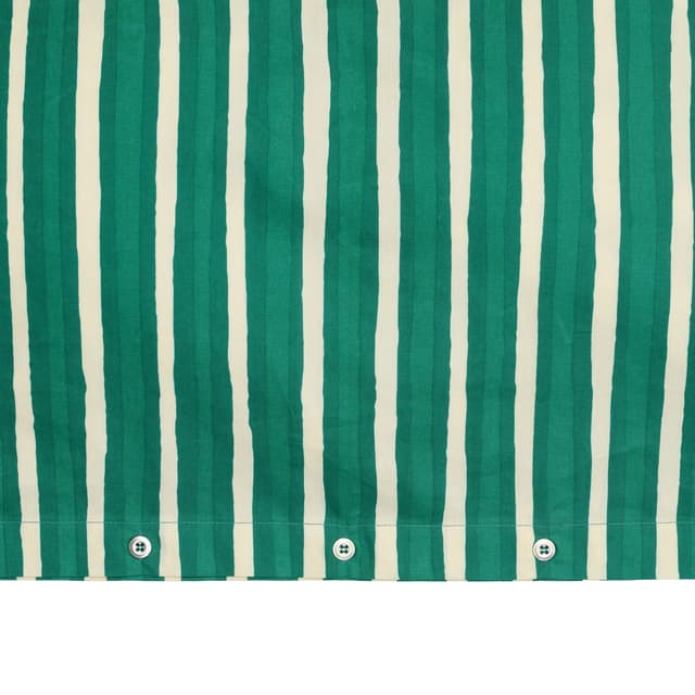 Iso Piccolo Bettbezug Off White/Emerald 150x210