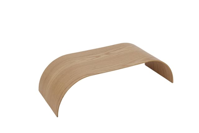 Curva Topplatte Holz Eiche 62x25