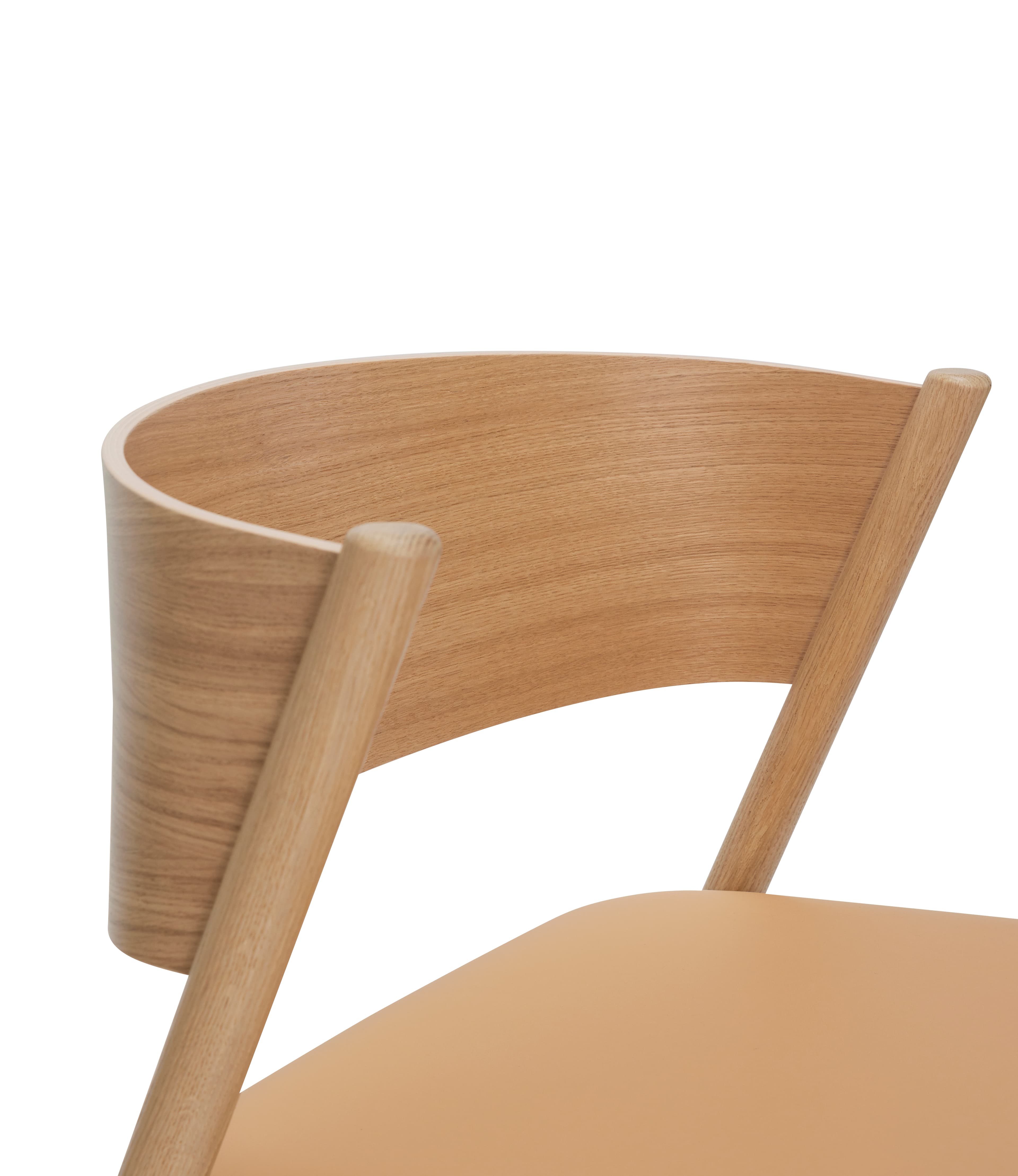 Oblique Lounge Chair Natural