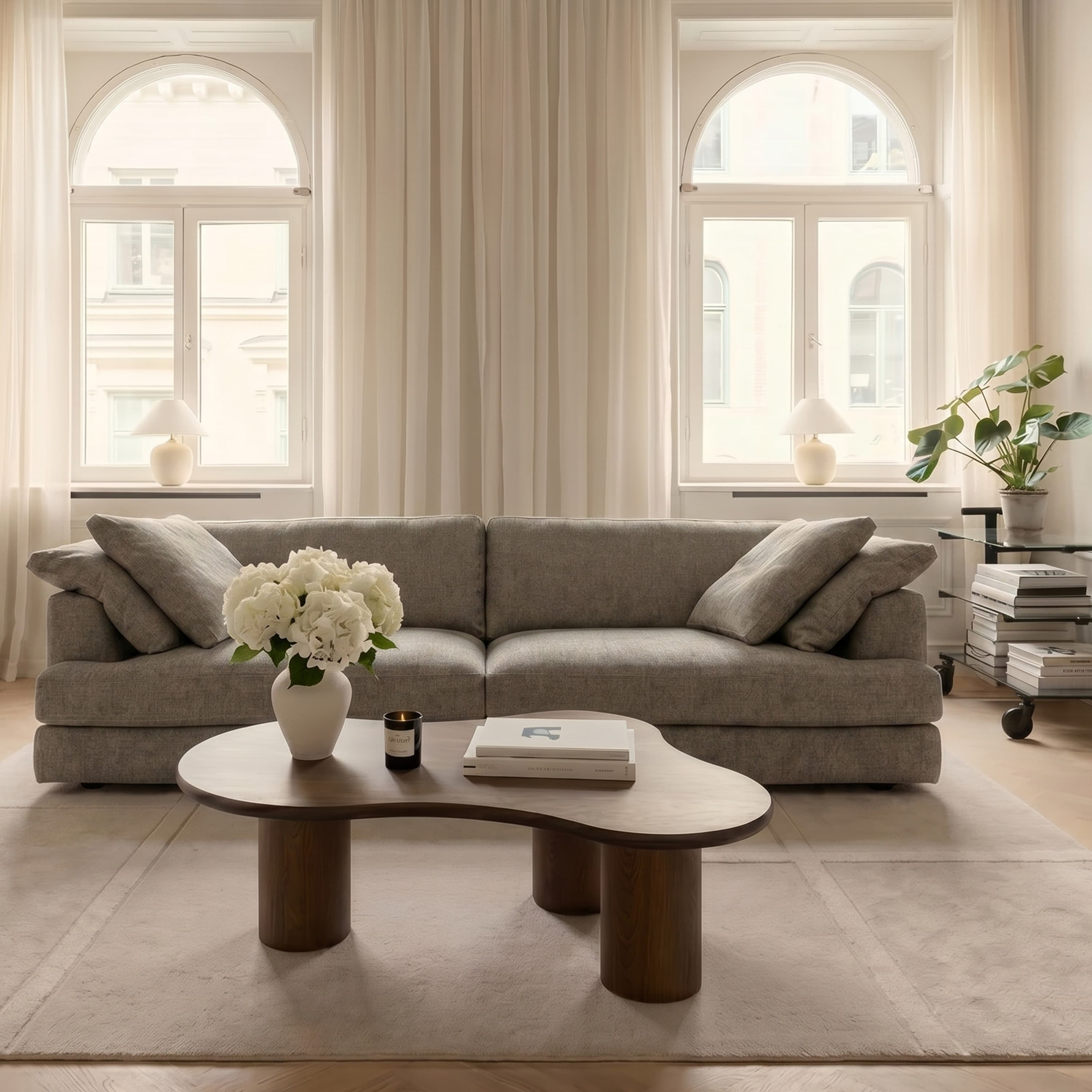 Leona 4-Sitzer Sofa Moss 284cm