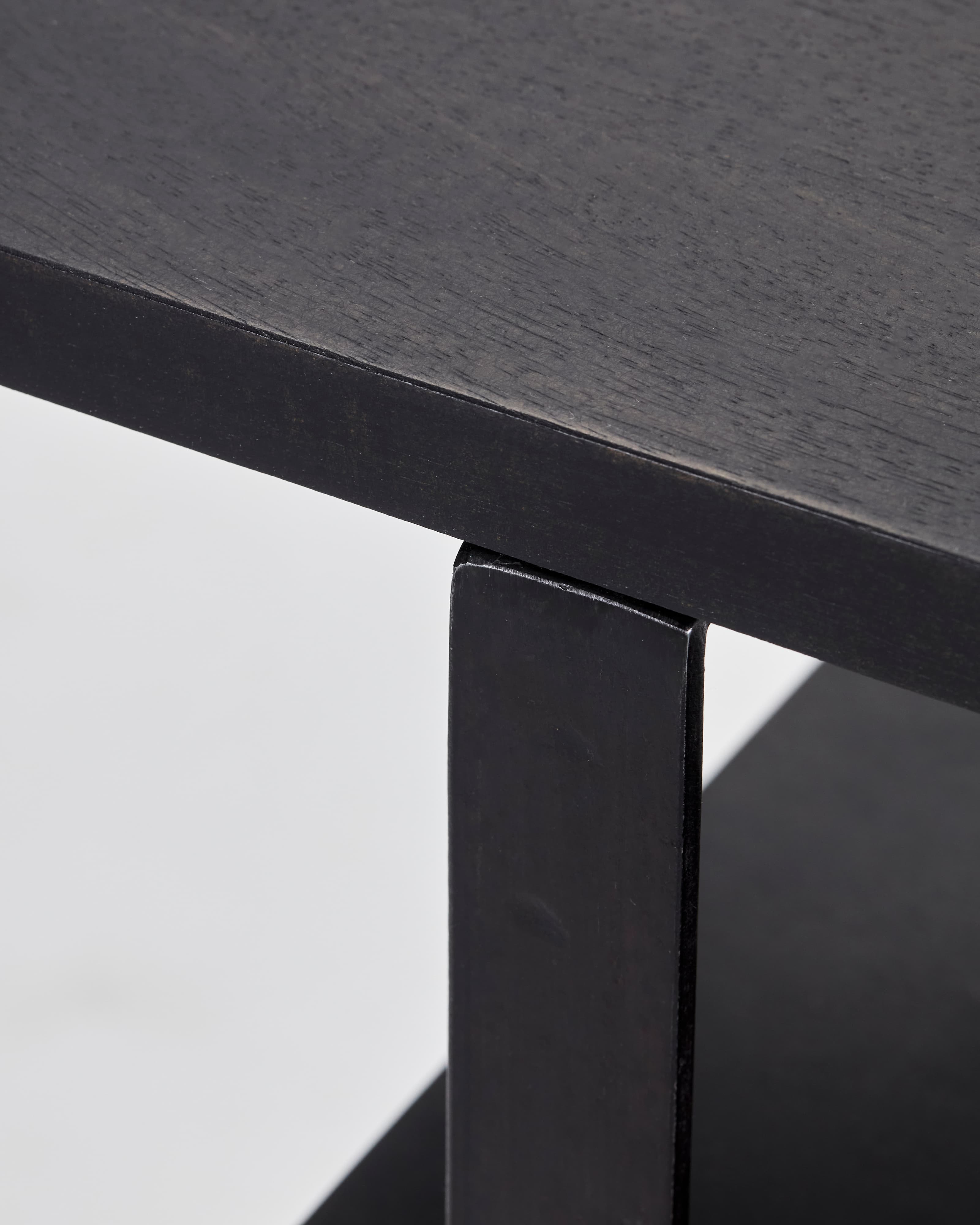 Woda Konsoltisch Schwarz 90cm