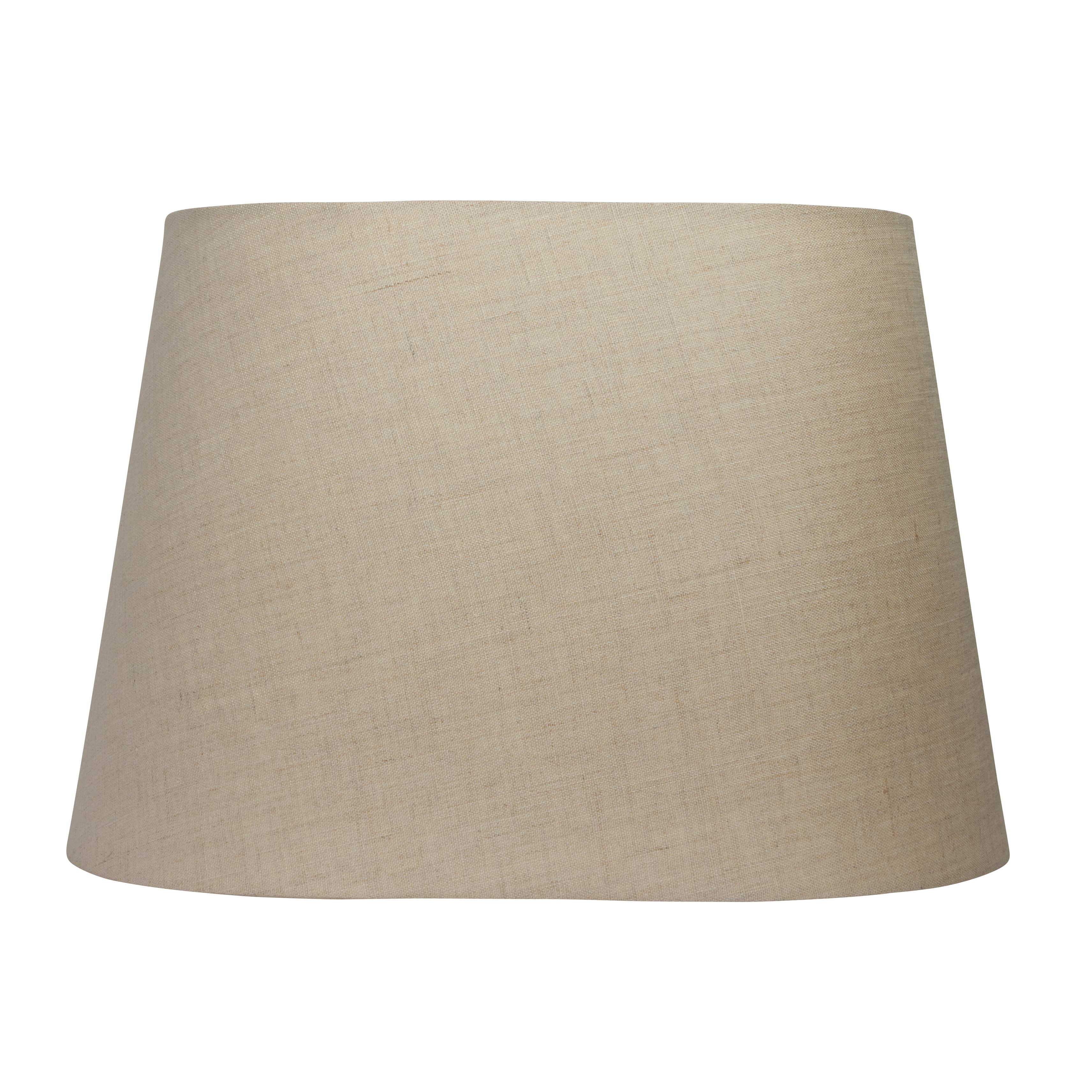 Basic Ovaler Lampenschirm Natur 38cm