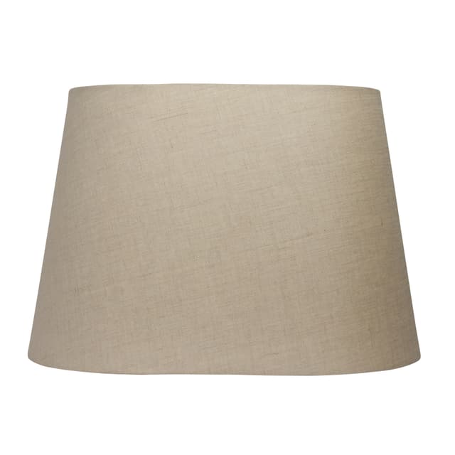 Basic Ovaler Lampenschirm Natur 38cm