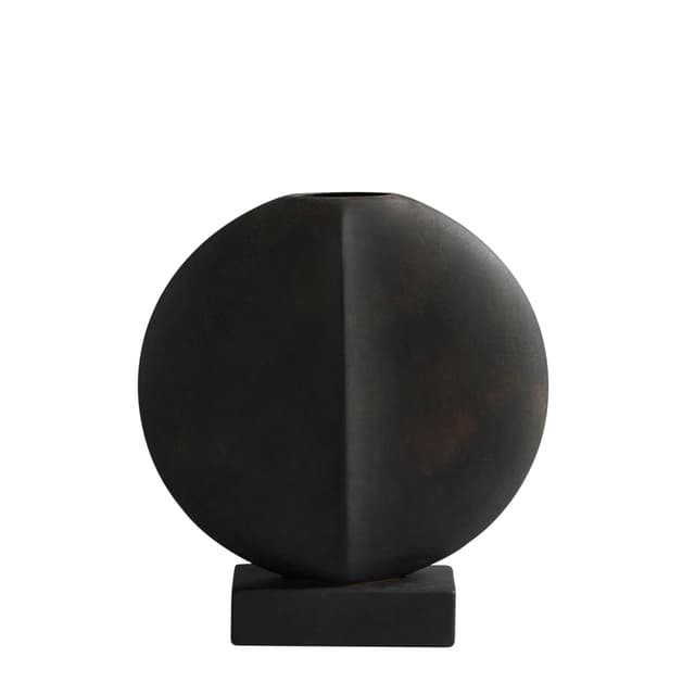 Guggenheim Vase Black Mini