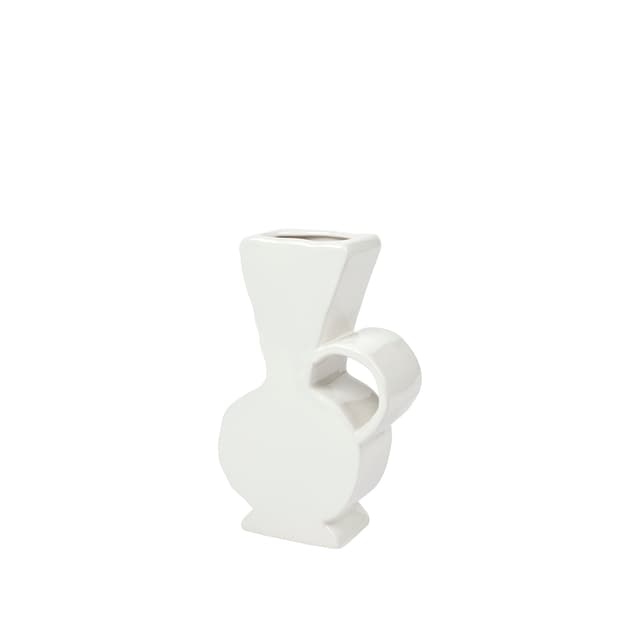 Etta Vase Off White 19cm