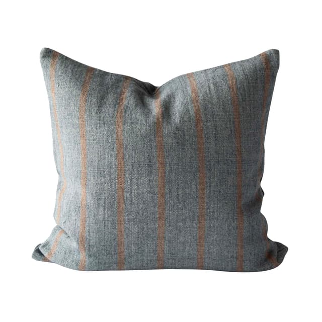 Melvin Pillow Cover Linen Taupe Stripe 50x50 cm