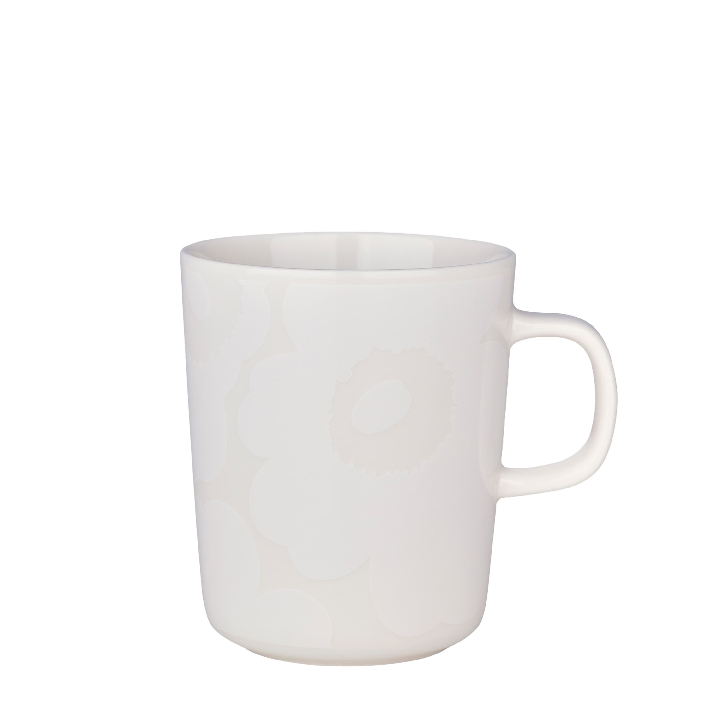 Oiva Unikko Mug Weiß/Naturweiß
