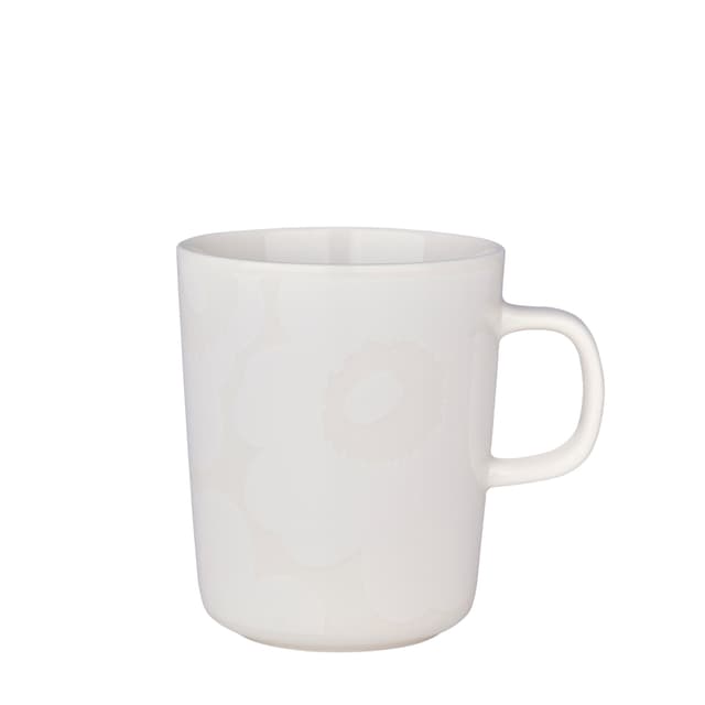 Oiva Unikko Mug Weiß/Naturweiß