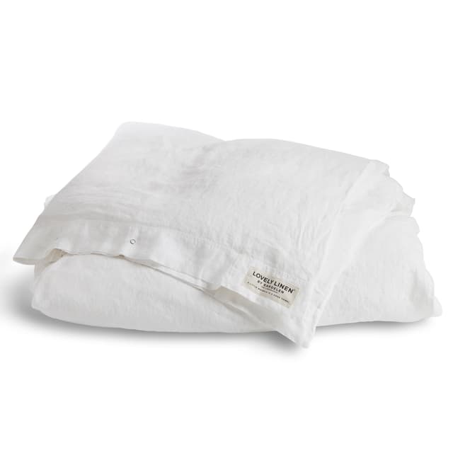 Misty Duvet Cover Linen Cloud 150x210