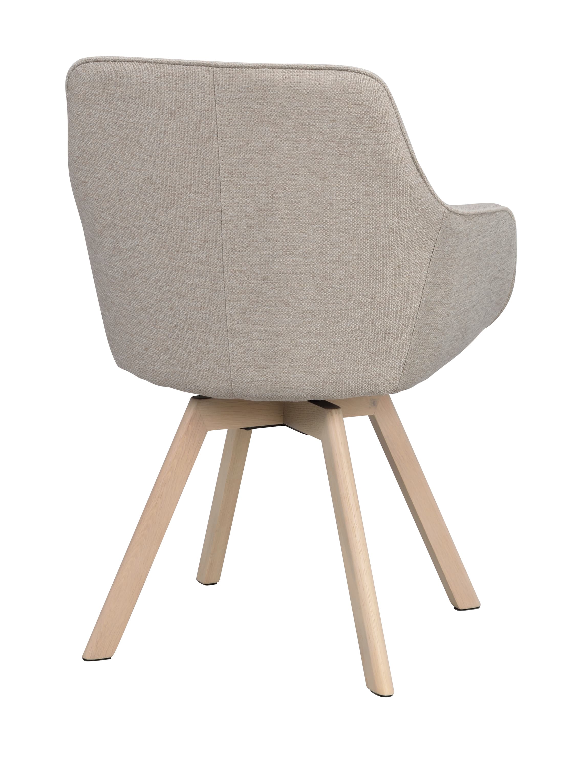 Alison Dining Armchair Beige/White Washed