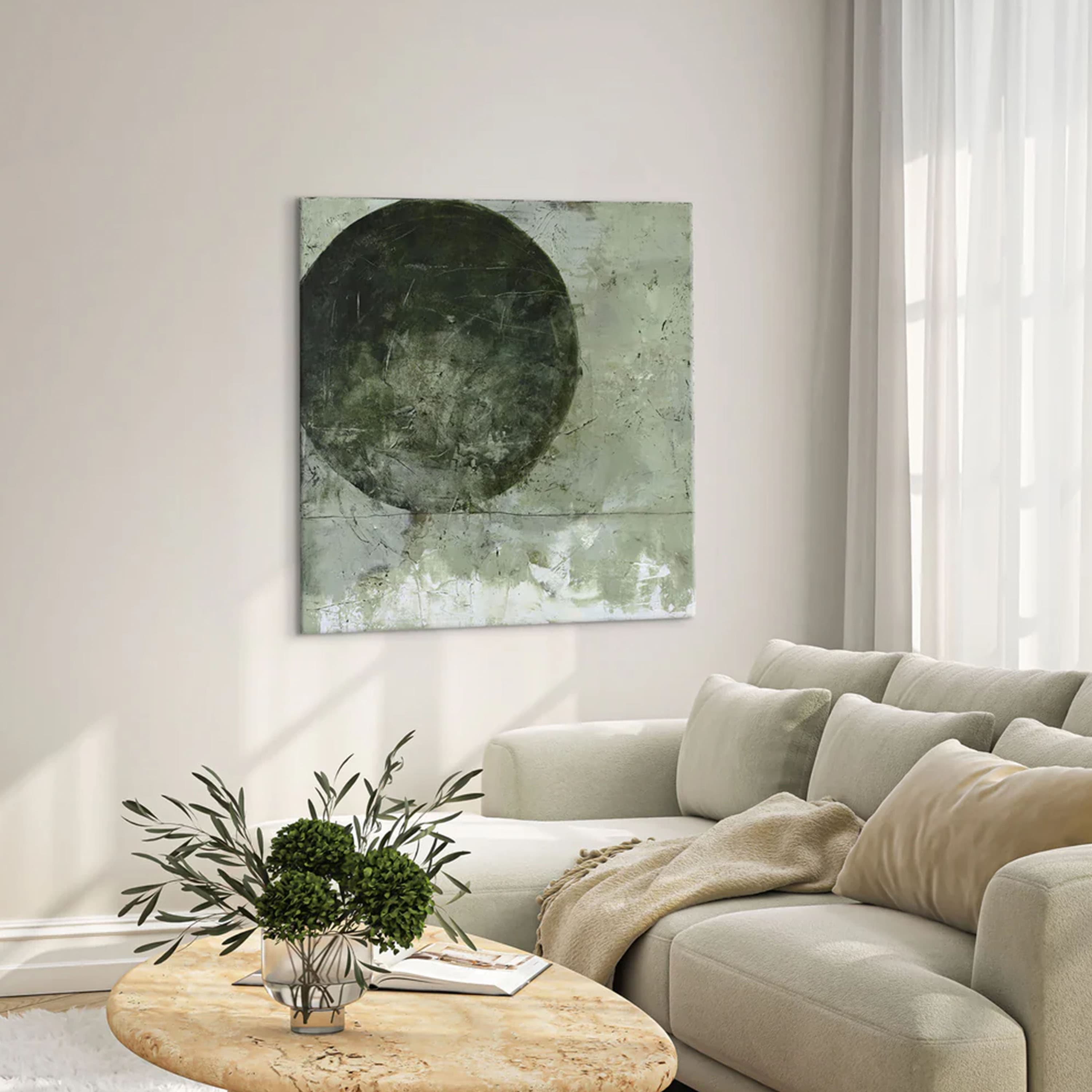 Light Ball Bild Ohne Rahmen 100x100