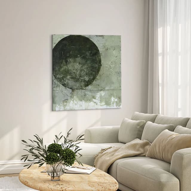 Light Ball Bild Ohne Rahmen 100x100
