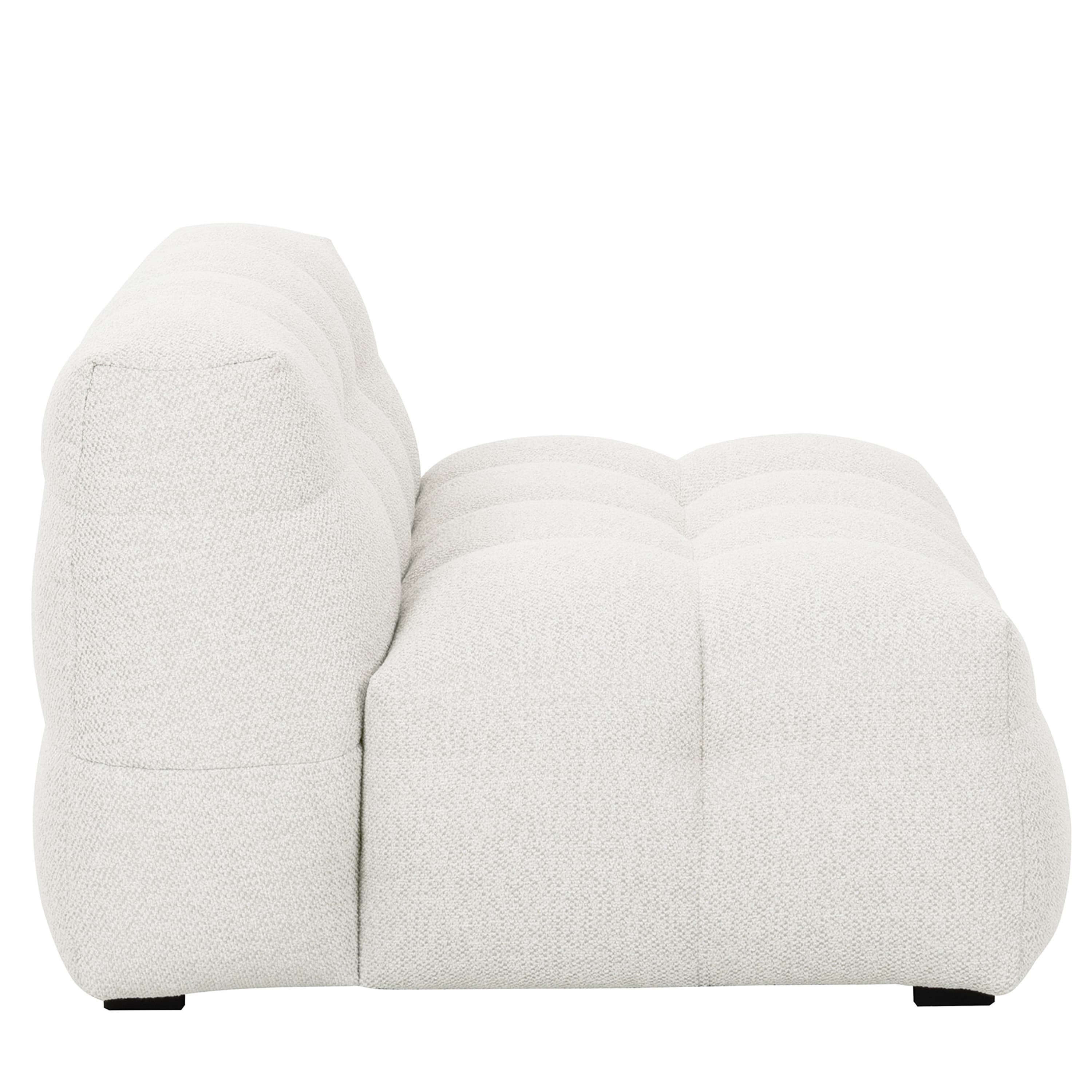 Billie Loungesessel Ivory Bouclé 120cm