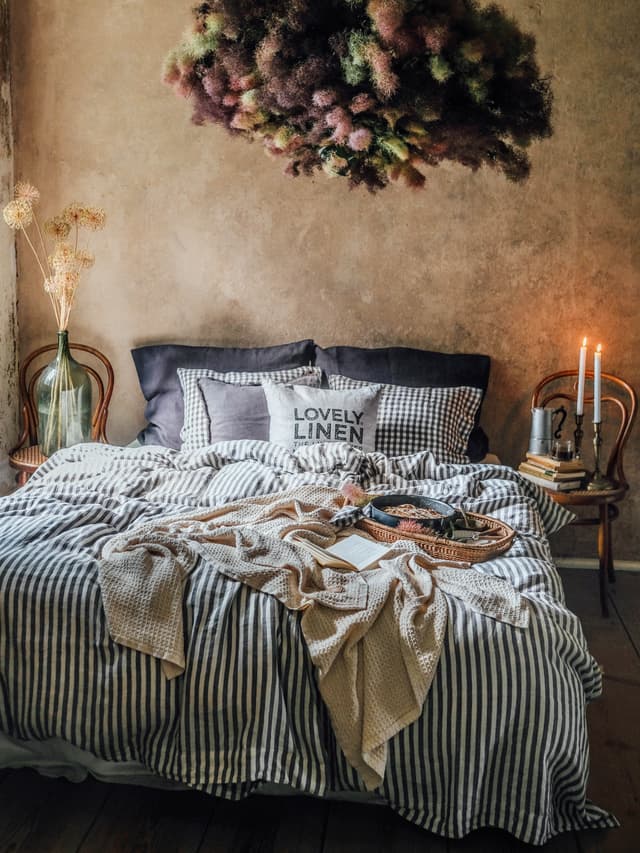 Misty Kissenbezug Leinen Edge Dark Grey 50x60