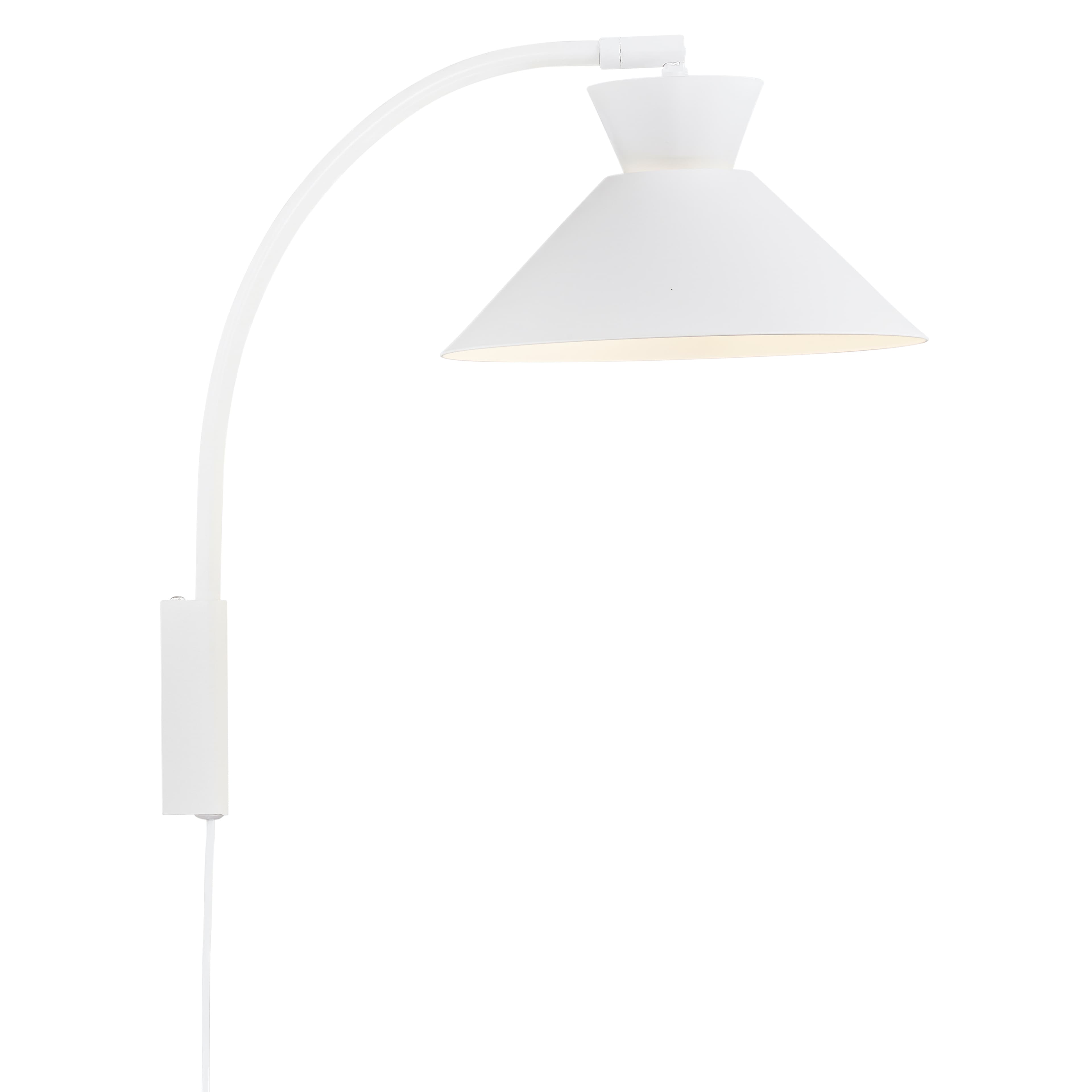 Dial Wall Lamp White