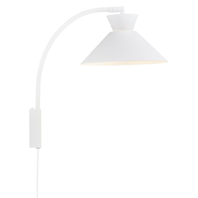 Dial Wandlampe Weiß