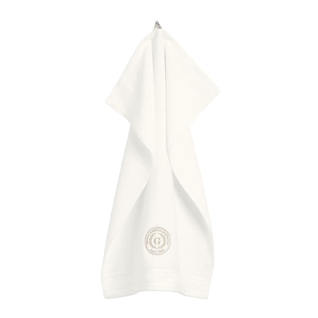 Crest Towel White 50x100