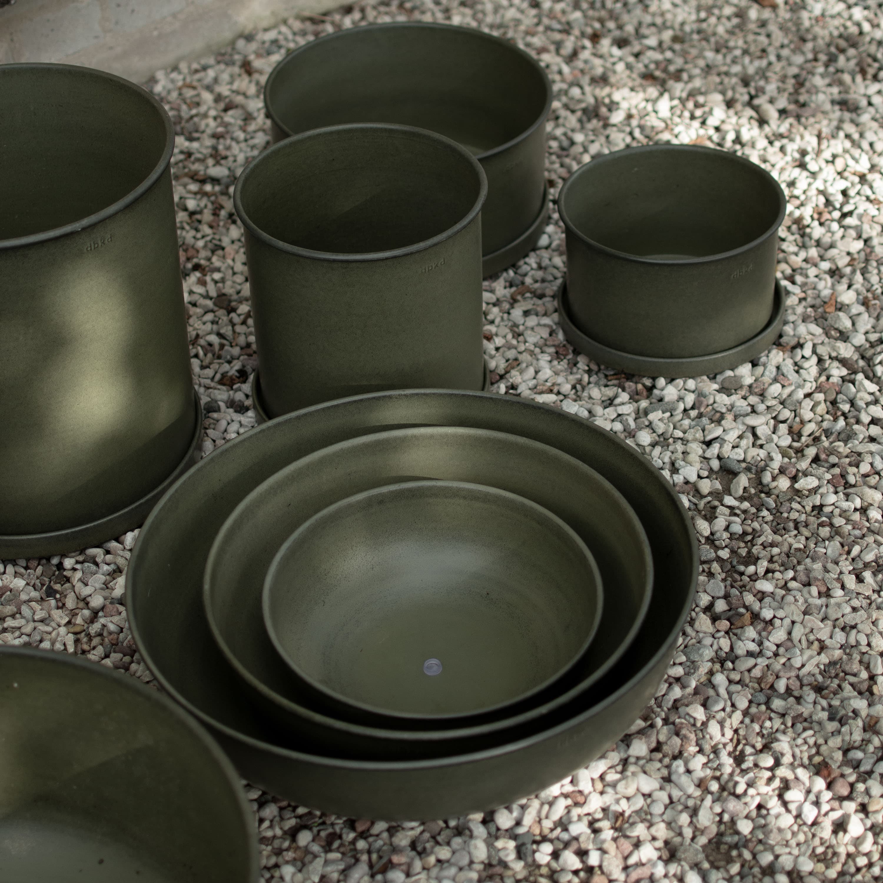Plant Pot Utekruka Green Large 2-pack